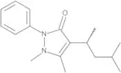 4-[(1RS)-1,3-Dimethylbutyl]-1,5-dimethyl-2-phenyl-1,2-dihydro-3H-pyrazol-3-one