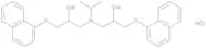 1,1'-[(1-Methylethyl)imino]bis[3-(naphthalen-1-yloxy)propan-2-ol] Hydrochloride (Tertiary Amine De…