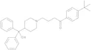 1-[4-(1,1-Dimethylethyl)phenyl]-4-[4-(hydroxydiphenylmethyl)piperidin-1-yl]butan-1-one (Terfenadon…