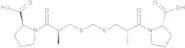 1,1'-[Methylenebis[sulfanediyl-[(2S)-2-methyl-1-oxopropane-3,1-diyl]]]bis-[(2S)-pyrrolidine-2-carb…