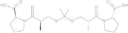 1,1'-[Propane-2,2-diylbis-[sulfanediyl[(2S)-2-methyl-1-oxopropane-3,1-diyl]]]bis[(2S)-pyrrolidine-…