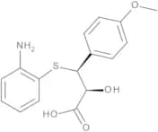 (2S,3S)-3-(2-Aminophenyl)sulfanyl-2-hydroxy-3-(4-methoxyphenyl)propanoic Acid