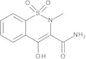 4-Hydroxy-2-methyl-2H-1,2-benzothiazine-3-carboxamide 1,1-Dioxide