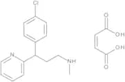 (3RS)-3-(4-Chloro-phenyl)-N-methyl-3-(pyridin-2-yl)propan-1-amine Maleate