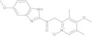 4-Methoxy-2-[[(RS)-(5-methoxy-1H-benzimidazol-2-yl)sulphinyl]methyl]-3,5-dimethylpyridine 1-Oxide …