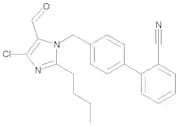2-[4-[(2-Butyl-4-chloro-5-formylimidazol-1-yl)methyl]phenyl]benzonitrile