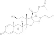 16α,17-[(1RS)-Butylidenebis(oxy)]-11β,21-dihydroxypregna-1,4-diene-3,20-dione 21-Acetate