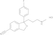 (1RS)-1-(4-Fluorophenyl)-1-[3-(methylamino)propyl]-1,3-dihydroisobenzofuran-5-carbonitrile Hydroch…