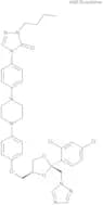 2-Butyl-4-[4-[4-[4-[[cis-2-(2,4-dichlorophenyl)-2-(1H-1,2,4-triazol-1-ylmethyl)-1,3-dioxolan-4-yl]…