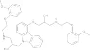 1-[[9-[2-Hydroxy-3-[[2-(2-methoxy-phenoxy)ethyl]amino]propyl]-9H-carbazol-4-yl]oxy]-3-[[2-(2-metho…