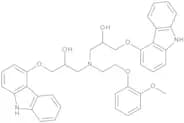 1,1'-[[2-(2-Methoxyphenoxy)ethyl]nitrilo]bis[3-(9H-carbazol-4-yloxy)propan-2-ol]