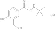 2-[(1,1-Dimethylethyl)amino]-1-[4-hydroxy-3-(hydroxymethyl)phenyl]ethanone Hydrochloride (Salbutam…