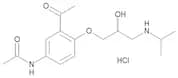 N-[3-Acetyl-4-[(2RS)-2-hydroxy-3-[(1-methylethyl)amino]propoxy]phenyl]acetamide Hydrochloride (Dia…