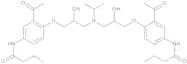 N,N'-[[(1-Methylethyl)imino]-bis[(2-hydroxypropane-1,3-diyl)oxy(3-acetyl-1,4-phenylene)]]dibutanam…