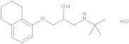(2RS)-1-[(1,1-Dimethylethyl)amino]-3-[(5,6,7,8-tetrahydronaphtalen-1-yl)oxy]propan-2-ol Hydrochlor…
