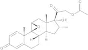9,11β-Epoxy-17-hydroxy-16α-methyl-3,20-dioxo-9β-pregna-1,4-dien-21-yl Acetate