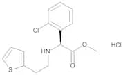 Methyl (2S)-2-(2-Chlorophenyl)-2-[2-(thiophen-2-yl)ethylamino]acetate Hydrochloride