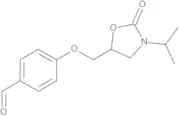 4-[(3-Isopropyl-2-oxo-1,3-oxazolidin-5-yl)methoxy]benzaldehyde (Bisoprolol Oxazolidinone-benzaldeh…