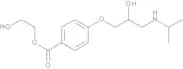 2-Hydroxyethyl 4-[((2RS)-2-Hydroxy-3-(isopropylamino)propyl)oxy]benzoate