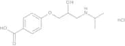 (2RS)-4-[2-Hydroxy-3-(isopropylamino)propoxy]benzoic Acid Hydrochloride