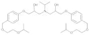1,1'-[(1-Methylethyl)imino]bis(1-(4-((2-isopropoxyethoxy)methyl)phenoxy)propan-2-ol
