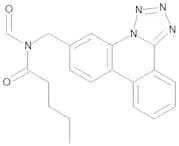 N-Formyl-N-(tetrazolo[1,5-f]phenanthridin-6-ylmethyl)pentanamide