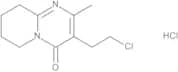 3-(2-Chloroethyl)-2-methyl-6,7,8,9-tetrahydro-4H-pyrido[1,2-a]pyrimidin-4-one Hydrochloride (Rispe…
