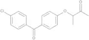 (3RS)-3-[4-(4-Chlorobenzoyl)phenoxy]butan-2-one