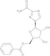 1-(5-O-Benzoyl-β-D-ribofuranosyl)-1H-1,2,4-triazole-3-carboxamide (5'-O-Benzoylribavirin)