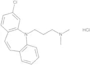 3-(3-Chloro-5H-dibenzo[b,f]azepin-5-yl)-N,N-dimethylpropan-1-amine Hydrochloride