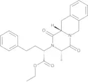 Ethyl (2S)-2-[(3S,11aS)-3-Methyl-1,4-dioxo-1,3,4,6,11,11a-hexahydro-2H-pyrazino[1,2-b]isoquinolin-…
