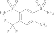 4-Amino-6-(trifluoromethyl)benzene-1,3-disulphonamide