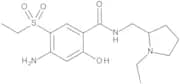 4-Amino-N-[[(2RS)-1-ethyl-pyrrolidin-2-yl]methyl]-5-(ethylsulphonyl)-2-hydroxybenzamide