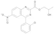 2-Hydroxypropyl 4-(2-Chlorophenyl)-6-nitro-quinazoline-2-carboxylate