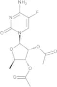 1-(2,3-Di-O-acetyl-5-deoxy-β-D-ribofuranosyl)-4-amino-5-fluoropyrimidin-2(1H)-one