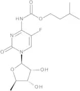 3-Methylbutyl [1-(5-Deoxy-β-D-ribofuranosyl)-5-fluoro-2-oxo-1,2-dihydropyrimidin-4-yl]carbamate