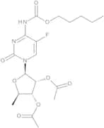 Pentyl [1-(2,3-Di-O-acetyl-5-deoxy-β-D-ribofuranosyl)-5-fluoro-2-oxo-1,2-dihydropyrimidin-4-yl]car…