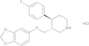 (3R,4S)-3-[(1,3-Benzodioxol-5-yloxy)methyl]-4-(4-fluorophenyl)piperidine Hydrochloride ((+)-trans-…