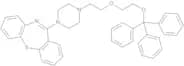 11-[4-[2-[2-(Triphenylmethoxy)ethoxy]ethyl]piperazin-1-yl]dibenzo[b,f][1,4]thiazepine (O-Triphenyl…