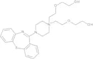 4-(Dibenzo[b,f][1,4]thiazepin-11-yl)-1,1-bis[2-(2-hydroxyethoxy)ethyl]piperazin-1-ium Chloride