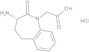 [(3S)-3-Amino-2-oxo-2,3,4,5-tetrahydro-1H-1-benzazepin-1-yl]acetic Acid Hydrochloride