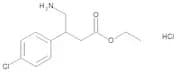 Baclofen Ethyl Ester Hydrochloride