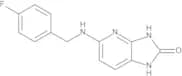 5-[(4-Fluorobenzyl)amino]-1H-imidazo[4,5-b]pyridin-2(3H)-one