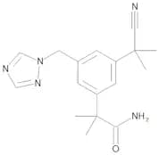2-[3-(2-Cyanopropan-2-yl)-5-(1H-1,2,4-triazol-1-ylmethyl)phenyl]-2-methylpropanamide