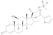 9-Chloro-11β-hydroxy-16α-methyl-21-[(methylsulfonyl)oxy]-3,20-dioxopregna-1,4-dien-17-yl Furan-2-c…