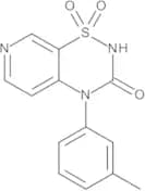 4-(3-Methylphenyl)-2H-pyrido[4,3-e]-1,2,4-thiadiazin-3(4H)-one 1,1-Dioxide
