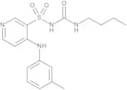 1-Butyl-3-[[4-[(3-methylphenyl)amino]pyridin-3-yl]sulfonyl]urea