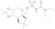 2,3:4,5-Bis-O-(propan-2,2-diyl)-β-D-fructopyranose 1-[N-(diethylcarbamoyl)sulfamate]