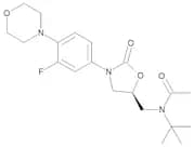 N-(1,1-Dimethylethyl)-N-[[(5S)-3-[3-fluoro-4-(4-morpholinyl)phenyl]-2-oxo-5-oxazolidinyl]methyl]ac…
