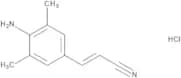 (2E)-3-(4-Amino-3,5-dimethylphenyl)prop-2-enenitrile Hydrochloride